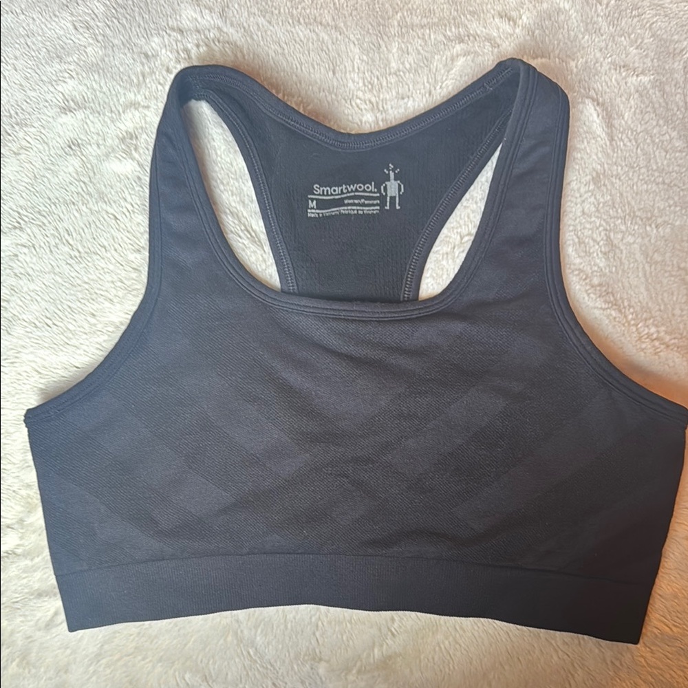 Smartwool Women's Black Sports Bra
